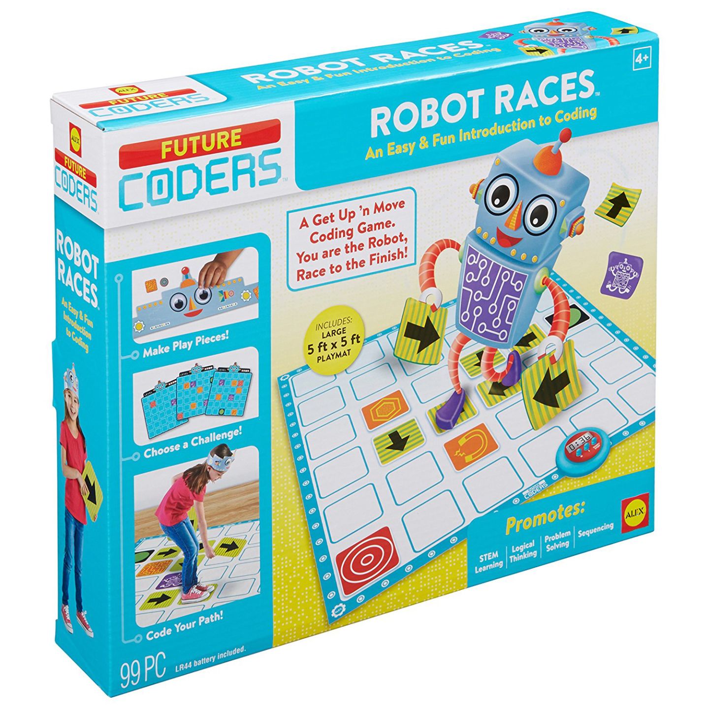 Future Coders Robot Races Coding Skills Kit